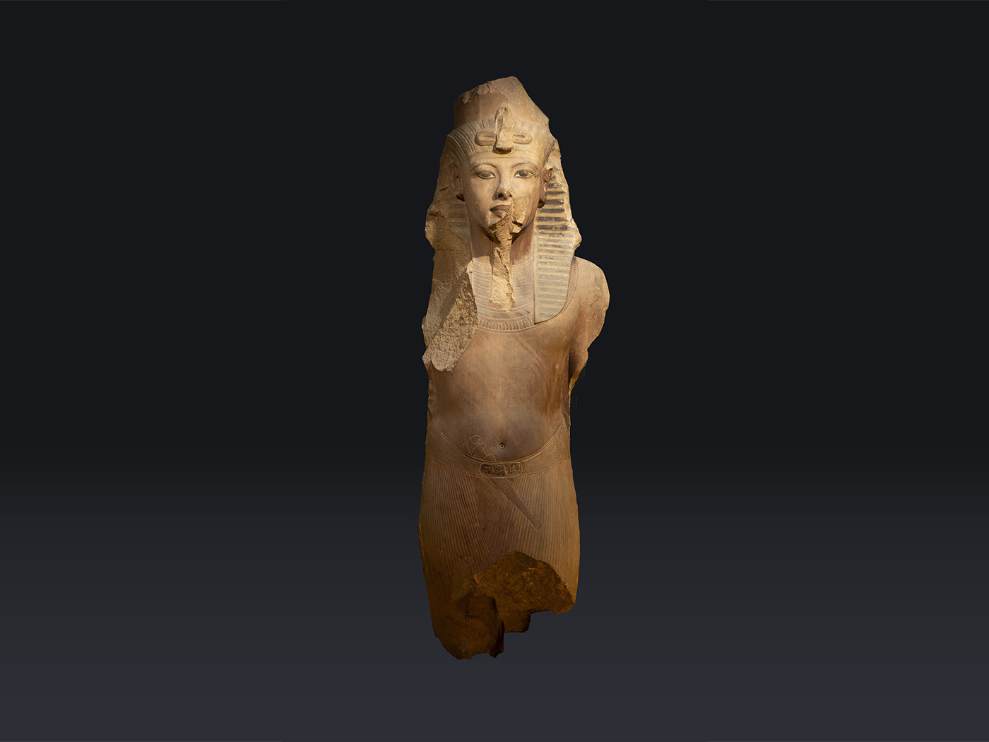 Colossal statue of Tutankhamun (usurped by Ay and Horemheb)